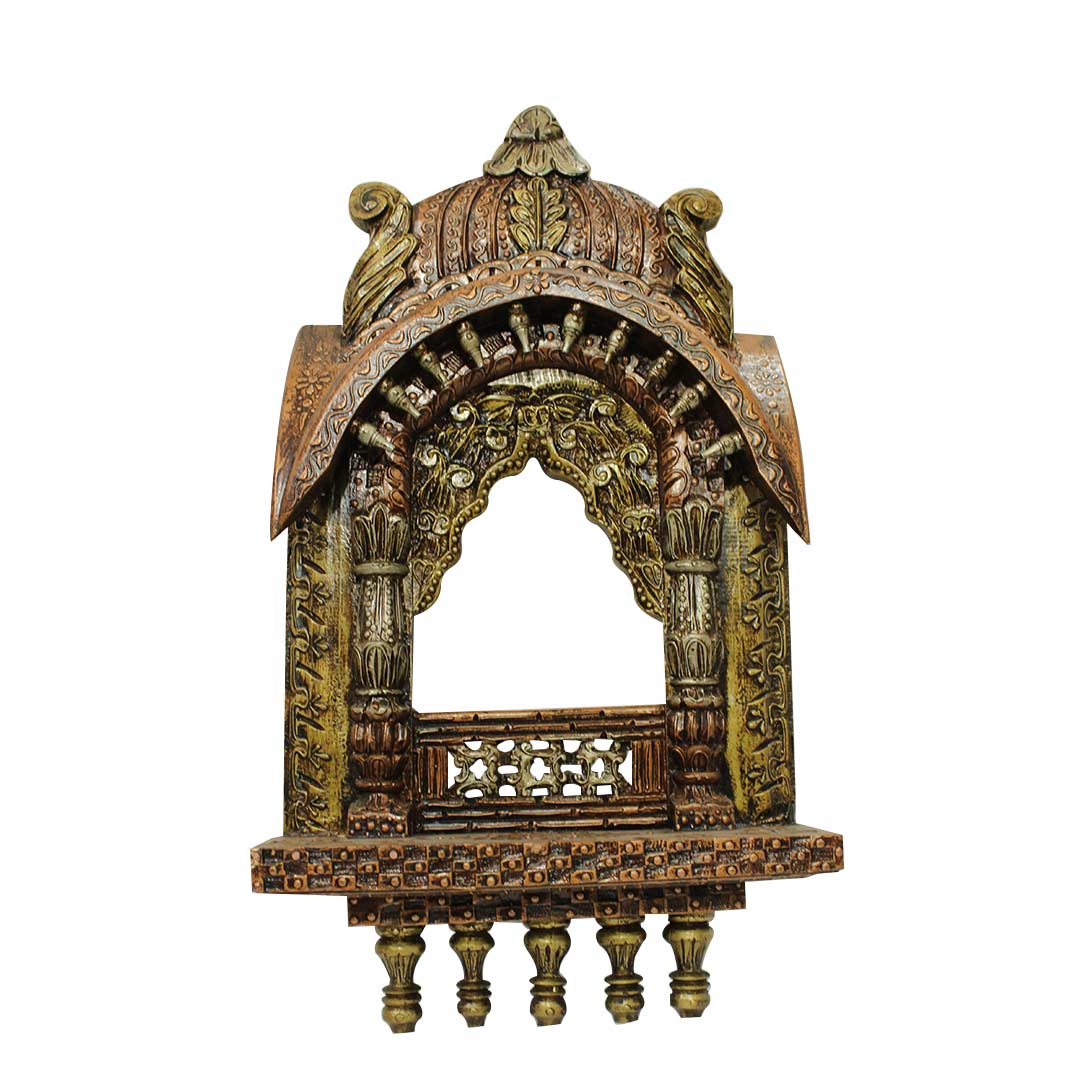 Copper Finish Jharokha ht. 27 Inches Copper Finish Jharokha ht. 27 Inches