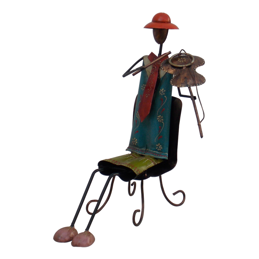 Hat Musician on Chair - Violin