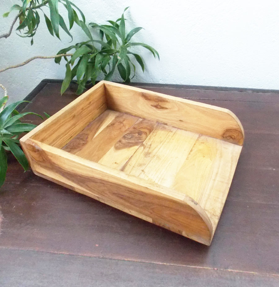 Wooden Paper Tray  