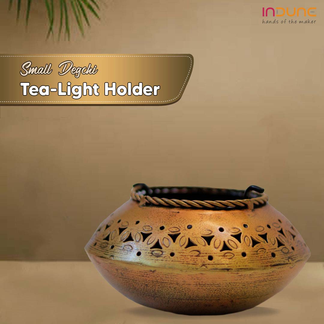 Scintillating Degchi Tea-Light - Small