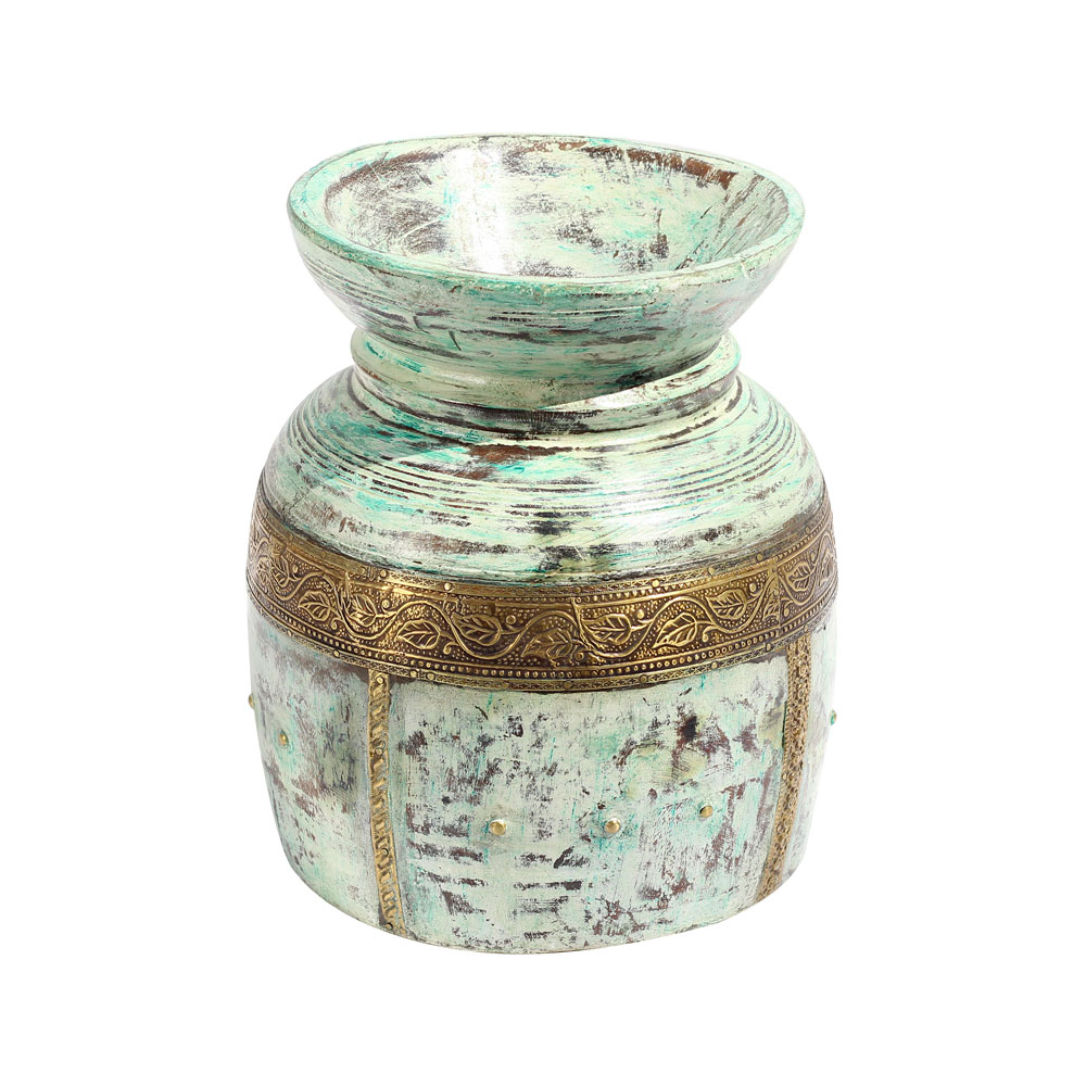 Rustic Wooden Pot Rustic Wooden Pot