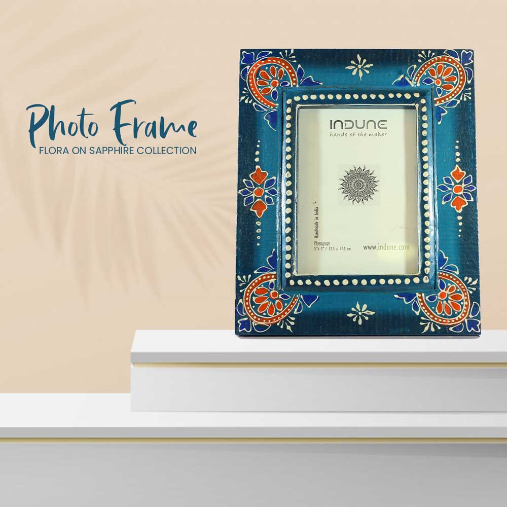 Photo Frame (Collection - Flora On Sapphire)