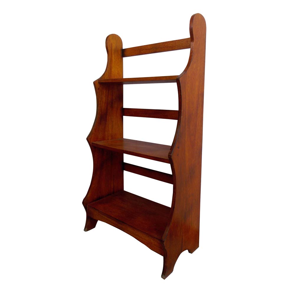 Wooden Book Shelf - Polished