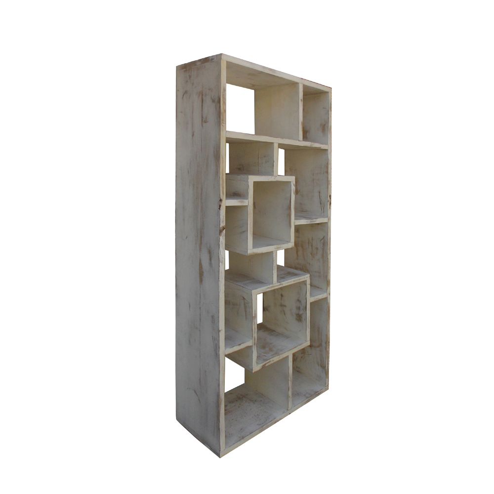 Cube Shelf White Wash