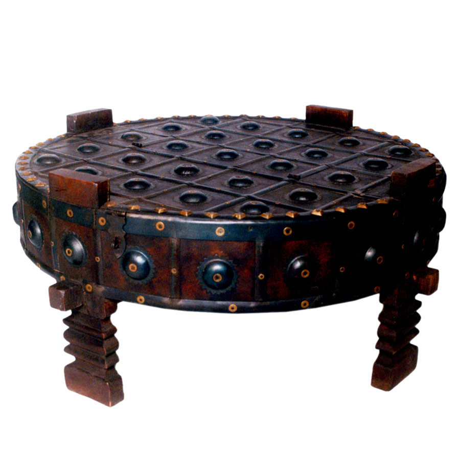 Tribal Chakki Low Table Ghatti