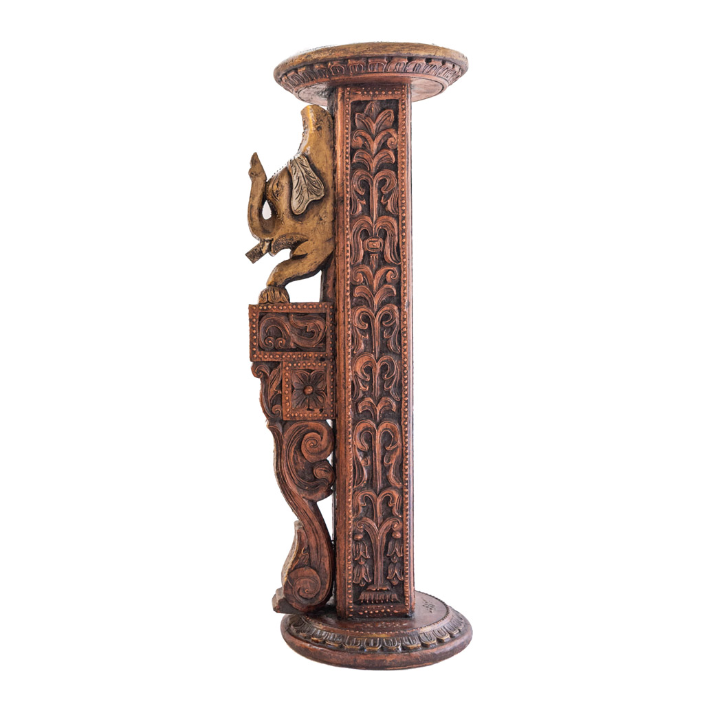 Elephant Pillar Side Stand - ht 36 inch Elephant Pillar Side Stand - ht 36 inch