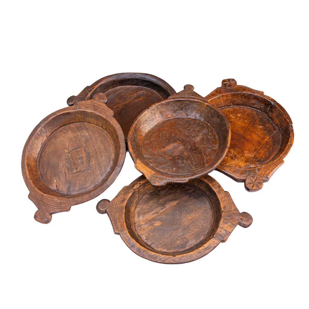 Vintage Hand Crafted Wooden Parat Reclaimed Vintage Hand Crafted Wooden Parat Reclaimed