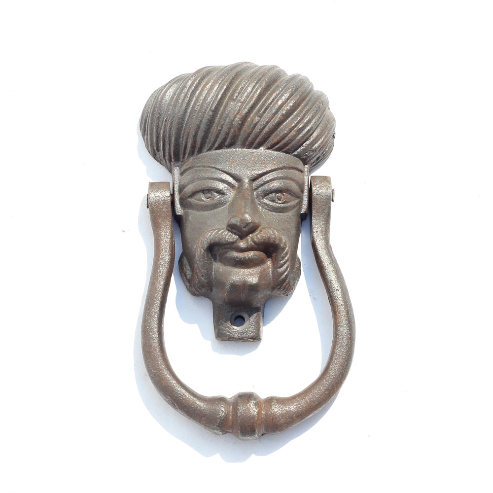 Rajasthani Man Door Knocker 6 Inch