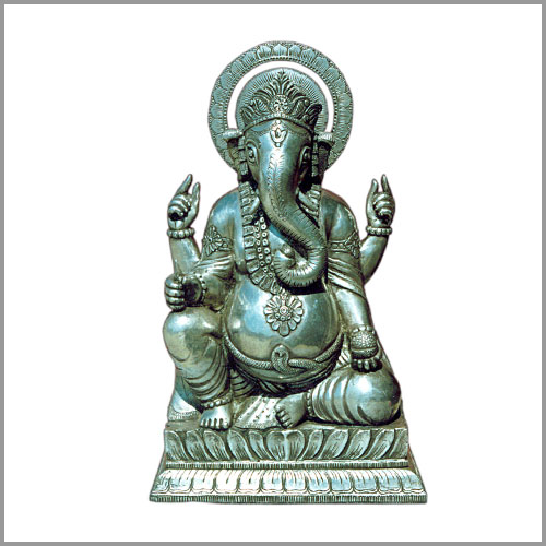 Silver Ganesha